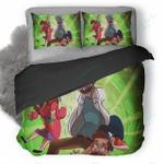 crossover rick and morty gravity falls duvet cover bedding set d2174124