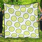 cucumber slices pattern dhcdhc dt1910 quilt blanket d2412429