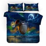 custom totoro anime bedding set my neighbor totoro print twin full queen king double size duvet