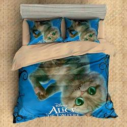 Customize Alice In Wonderlandet Bedroomet Amazing Disney Room Decor Bedding Set Duvet Cover With Pillowcase Meaningful Gift For Kids Friend Family Member Holiday Gift