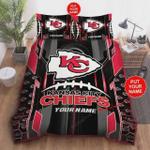 customize name kansas city chiefs nfl football team bedding set duvet cover pillowcases d2133677