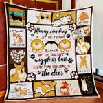 cute corgi butt quilt blanket d2448714