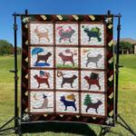 cute dog 26 dhcld0909 quilt blanket d2412333