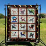 cute dog 31 dhcld0909 quilt blanket d2412242