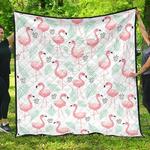 cute flamingo pattern dhcdhc dt1910 quilt blanket d2412720
