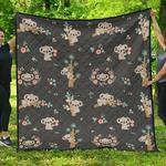 cute koala pattern dhcdhc dt1910 quilt blanket d2412085