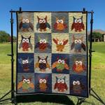 cute owl dhccna0909 quilt blanket d2412693