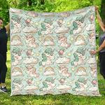 cute rainbow unicorn cl17100222mdq quilt blanket d2483722