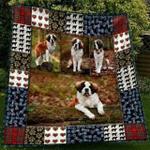 cute st bernard pets dog 3d blanket th0607 quilt d2452189