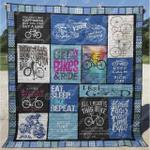 cycle like a girl quilt blanket tr12 quilt d2417557