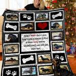 dachshund black bbb051141nb quilt blanket d2445811