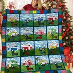 dachshund camping jfj quilt ssu d2485290