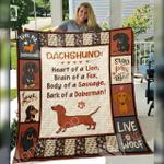 dachshund dog o quilt qx d2488876