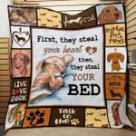 dachshund dog quilt blanket abc07111449 d2412369
