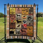 dachshund hur quilt ql d2487105