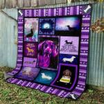 dachshund in violet quilt blanket vd14 quilt d2415548