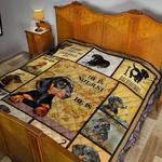 dachshund my son quilt taep bubl d2485098