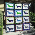 dachshund na060702b tbg quilt blanket d2448194