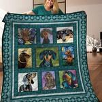 dachshund quilt blanket c9b030314na d2412125