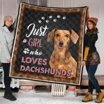 dachshund quilt blanket dhc09121395dd d2445227