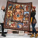 dachshund quilt blanket dhc09121584dd d2446099