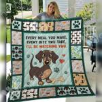 dachshund quilt fht d2485428