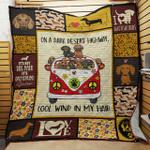 dachshund quilt tt68 0808 quilt d2420041