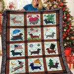 dachshunds collection dachshund doxie wiener dog lovers cl291220224mi quilt blanket d2412307