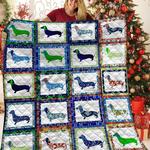 dachshunds collection dachshund doxie wiener dog lovers cl291220236mi quilt blanket d2412423