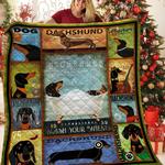 dachshunds film dachshund doxie wiener dog lovers cl291220323mi quilt blanket d2411946