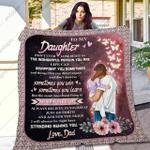 dad to daughter sometimes you win quilt blanket dhc040120196td d2446921