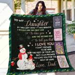 dad to daughter tell you that i love you quilt blanket dhc04012070td d2446697