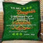 dad to my daughter irish quilt d2484710