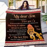 dad to son remember who you are quilt blanket dhc04012071td d2446844