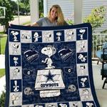 dallas cowboys snoopy quilt blanket d2451333
