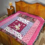 dance triangle purple quilt blanket dhc311287td d2446959