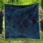 dark blue marble cl17100229mdq quilt blanket d2448140