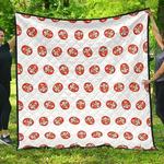 daruma japanese wooden doll pattern dhcdhc dt1910 quilt blanket d2413088