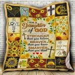 daughter of god sunflower cl18100193mdq quilt blanket d2480384