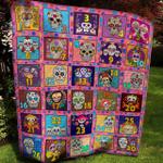day of the dead bbb151076 quilt blanket d2445750