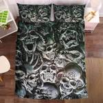 death skull black bedding set bedroom decor d2126923