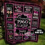 december 1960 personalized quilt blanket bbb010620mh d2445934