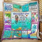december girl a soul of a mermaid cl18100201mdq quilt blanket d2480047