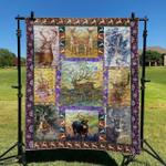 deer 2 dhccna0909 quilt blanket d2412778
