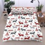 deer christmas bedding set bedroom decor d2232714