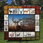 deer in this family we lock and load and we never miss quilt blanket great customized blanket 0