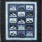 deer shadow clt250615 quilt blanket d2480409