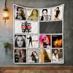 demi lovato album covers quilt blanket d2456122
