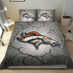 Denver Broncos W140922  NFL Football Team Bedding Set Duvet Cover With Pillowcase Home Decor Gift For NFL Lovers