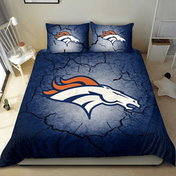 Denver Broncos W140923  NFL Football Team Bedding Set Duvet Cover With Pillowcase Home Decor Gift For NFL Lovers